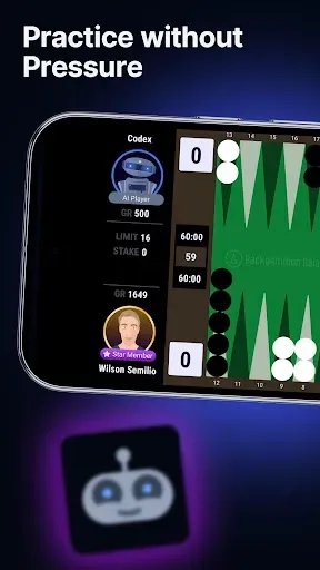 Скриншот 5 — Backgammon Galaxy: Нарды