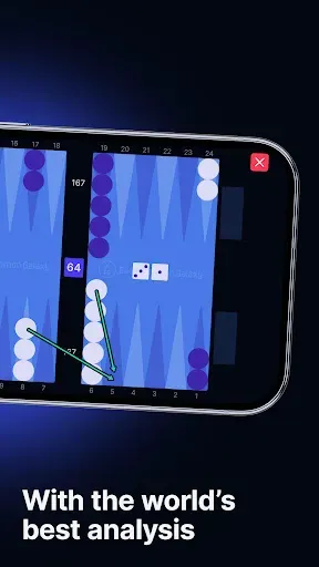 Скриншот 8 — Backgammon Galaxy: Нарды