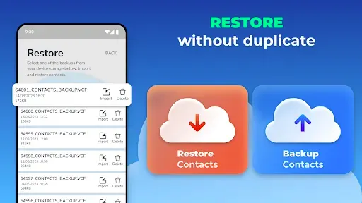 Скриншот 7 — Recover Contacts & Backup