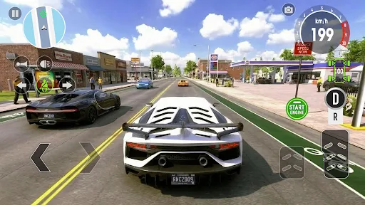 Скриншот 1 — Driving School: Car Parking 3D