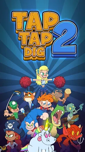 Скриншот 1 — Tap Tap Dig 2: Idle Mine Sim