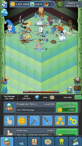 Скриншот 5 — Tap Tap Dig 2: Idle Mine Sim
