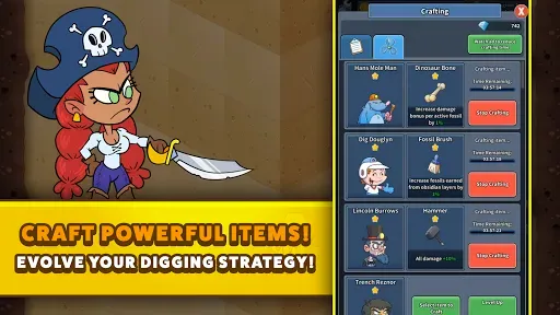 Скриншот 7 — Tap Tap Dig 2: Idle Mine Sim