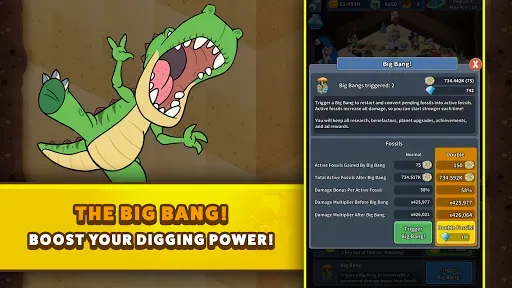 Скриншот 8 — Tap Tap Dig 2: Idle Mine Sim