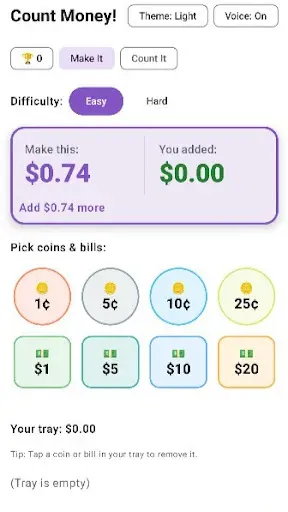 Скриншот 1 — Count Money