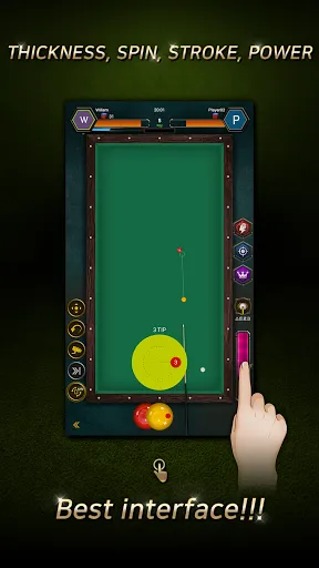 Скриншот 3 — Real Billiards Battle - carom