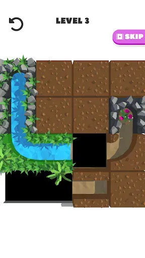 Скриншот 1 — Bloom - Classic Slide Puzzle -