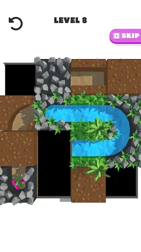 Скриншот 2 — Bloom - Classic Slide Puzzle -