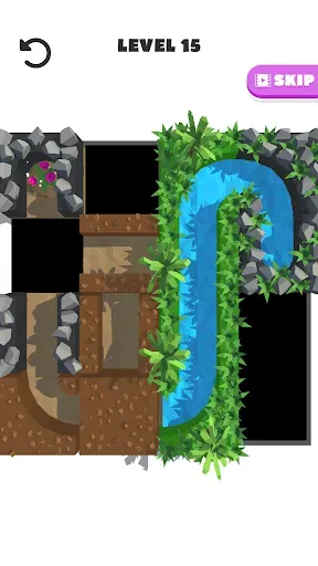 Скриншот 3 — Bloom - Classic Slide Puzzle -