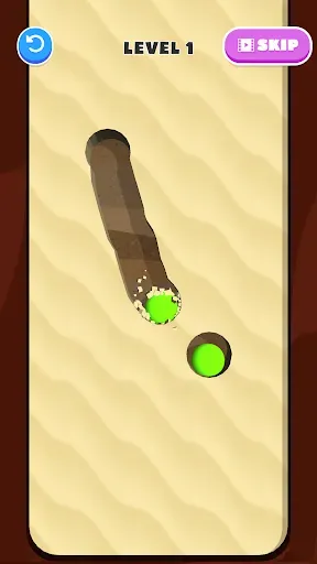 Скриншот 1 — Brain Dig - Digging Puzzle -