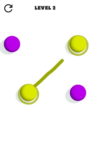 Скриншот 2 — Connect Balls - Line Puzzle -