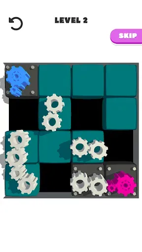 Скриншот 1 — Gears - Classic Slide Puzzle -