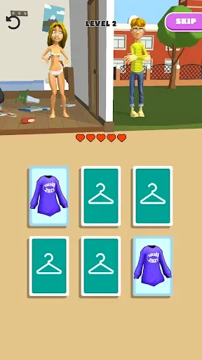 Скриншот 1 — Get Dressed - Memorize & Match