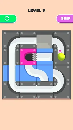 Скриншот 2 — Rolling Ball - Slide Puzzle -