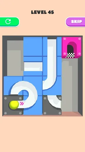 Скриншот 3 — Rolling Ball - Slide Puzzle -