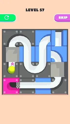 Скриншот 4 — Rolling Ball - Slide Puzzle -