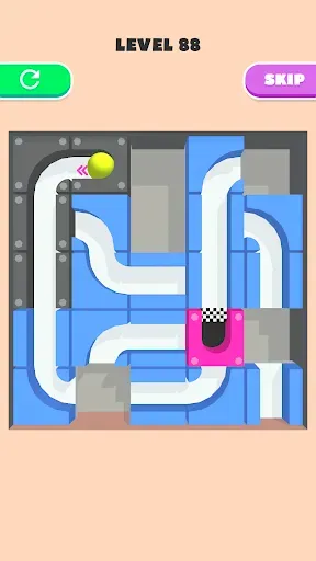 Скриншот 5 — Rolling Ball - Slide Puzzle -