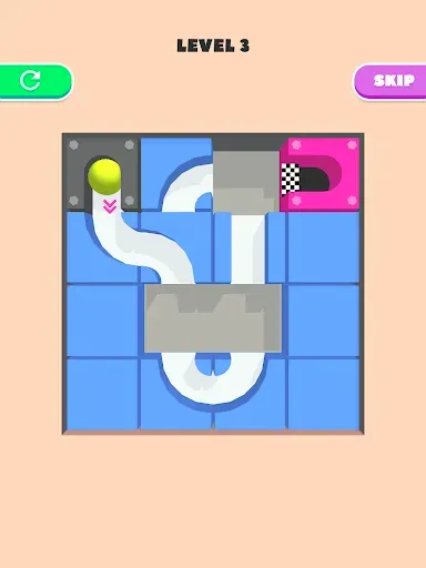 Скриншот 7 — Rolling Ball - Slide Puzzle -