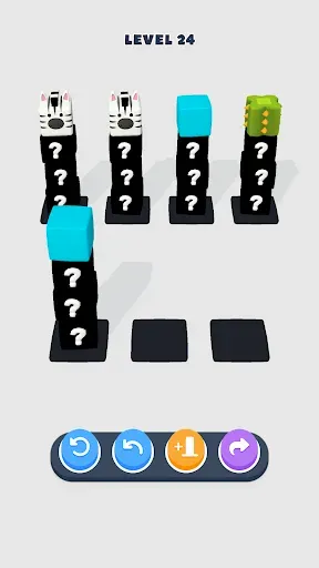 Скриншот 6 — Stack Sort : Color Cube Puzzle