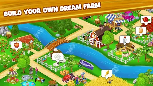 Скриншот 2 — Farm Day фермер: Offline игры