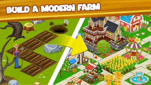 Скриншот 5 — Farm Day фермер: Offline игры