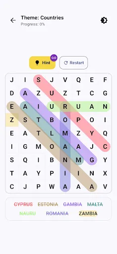 Скриншот 5 — Word Search - Classic Puzzle