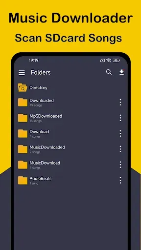 Скриншот 5 — Mp3 Music Downloader + Player