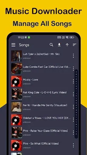 Скриншот 8 — Mp3 Music Downloader + Player