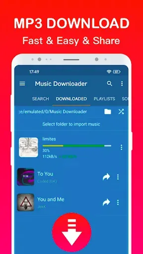 Скриншот 2 — Mp3 Music Downloader Player