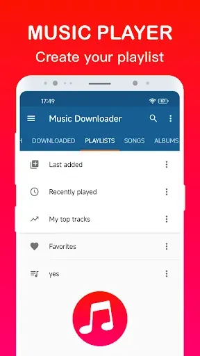 Скриншот 4 — Mp3 Music Downloader Player