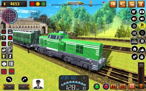 Скриншот 2 — Uphill Train Simulator Game.