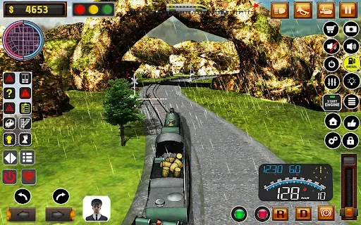 Скриншот 5 — Uphill Train Simulator Game.