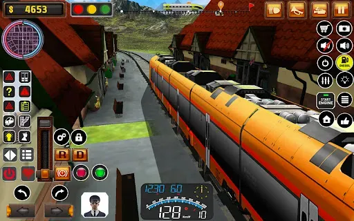 Скриншот 6 — Uphill Train Simulator Game.