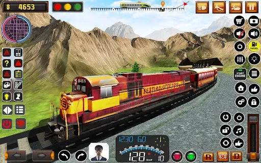 Скриншот 7 — Uphill Train Simulator Game.