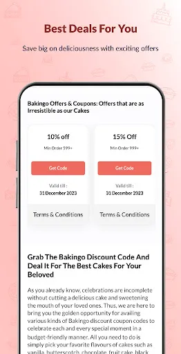 Скриншот 5 — Bakingo: Online Cake Delivery