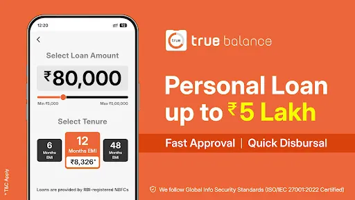 Скриншот 1 — True Balance - Loan App & UPI