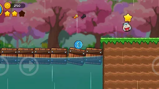 Скриншот 1 — Ball Hero: Red Bounce & Roll