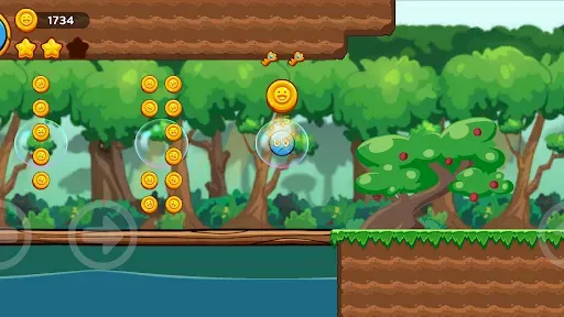 Скриншот 3 — Ball Hero: Red Bounce & Roll