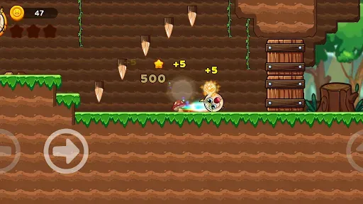 Скриншот 4 — Ball Hero: Red Bounce & Roll