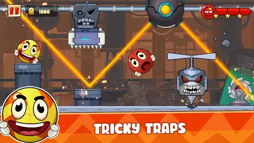 Скриншот 3 — Ball's Journey 6 - Red Bounce