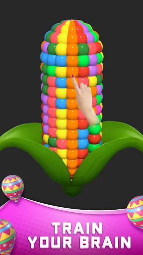 Скриншот 2 — Balloon Master 3D: три в ряд
