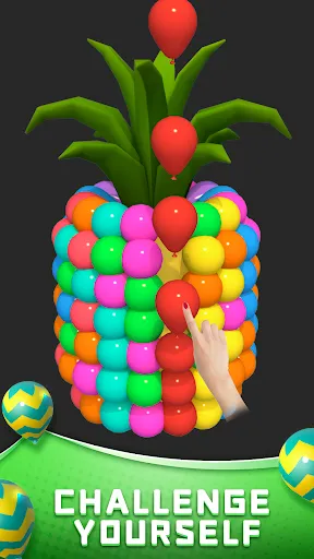 Скриншот 3 — Balloon Master 3D: три в ряд