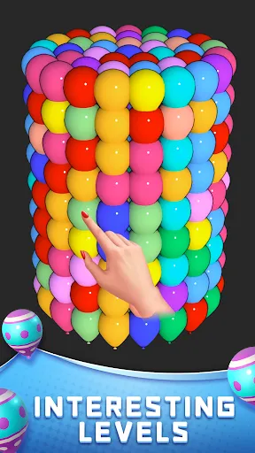 Скриншот 4 — Balloon Master 3D: три в ряд