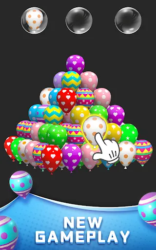 Скриншот 8 — Balloon Master 3D: три в ряд