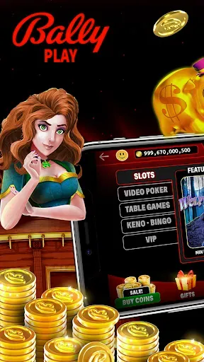 Скриншот 1 — Bally Play Social Casino Games