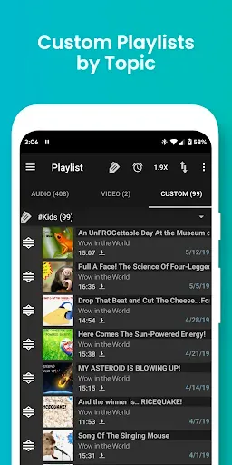 Скриншот 6 — Podcast & Radio Addict