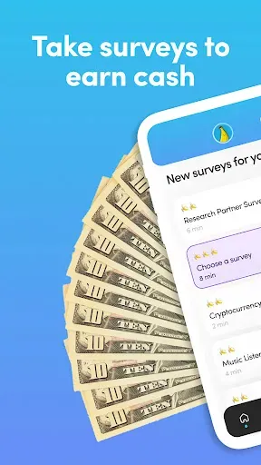 Скриншот 1 — BananaBucks - Surveys for Cash