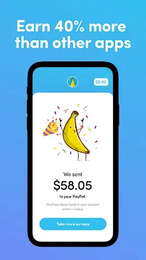 Скриншот 3 — BananaBucks - Surveys for Cash