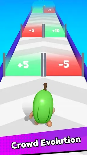 Скриншот 1 — Epic Banana Run: Merge Master