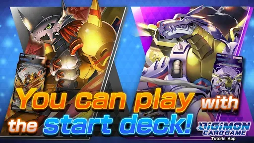 Скриншот 1 — Digimon Card Game Tutorial App